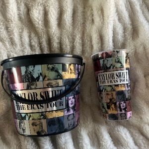 COPY - Taylor swift eras tour movie popcorn bucket and large cup